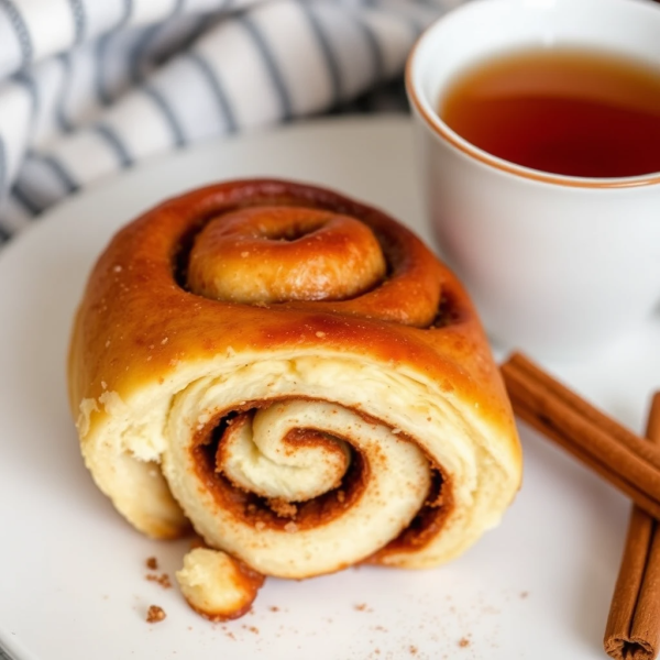 Булочка с корицей